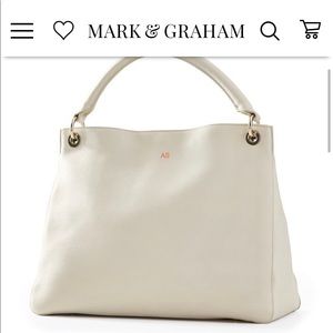 Mark & Graham hobo leather bag